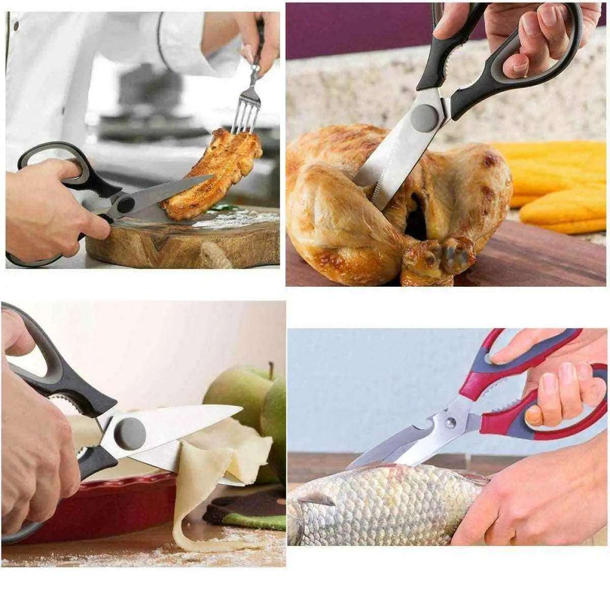 Multipurpose 3 in 1 Kitchen Scissors | Meat Strong shear