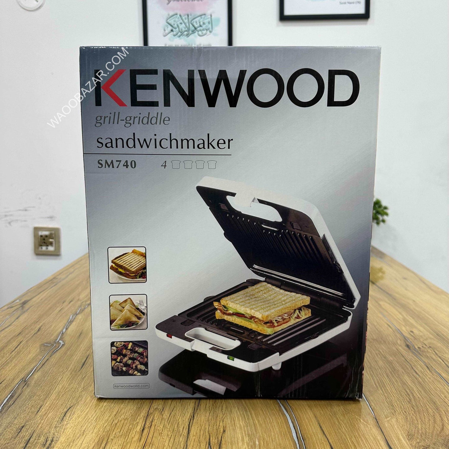 Kenwood 4-Slice Sandwich Maker & Grill