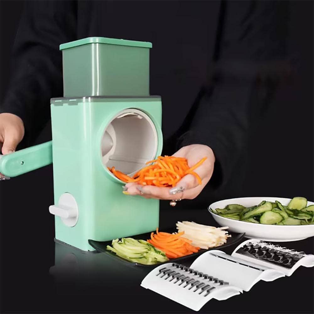 4 In 1 Plastic Vegetable And Fruit Grater And Slicer For Kitchen (2650)