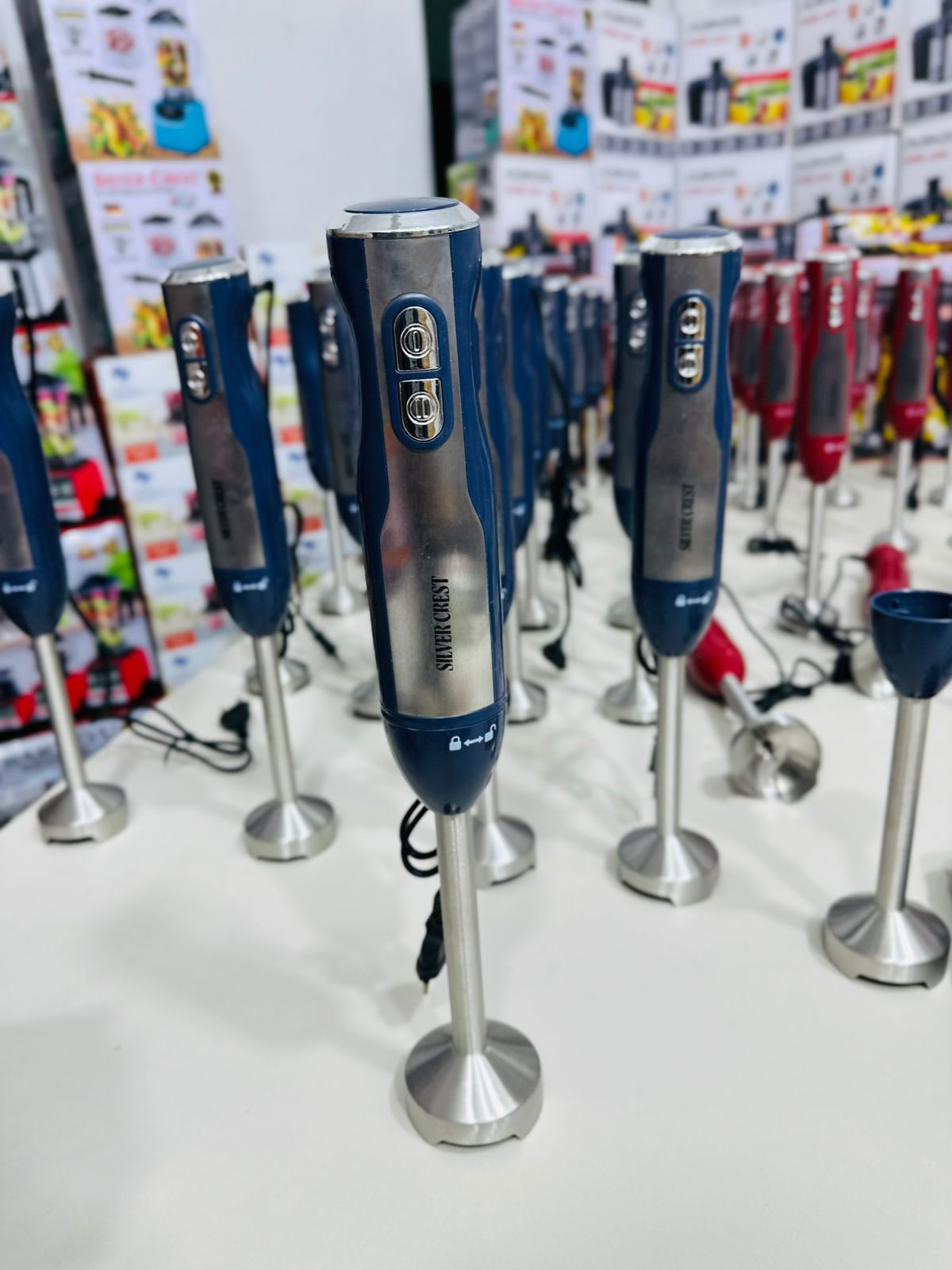 Silvercrest Lot Hand Blender | 700 Watts | 4 Blades | Best for Haleem Saag