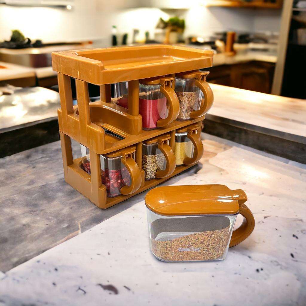 Master Chef Spice Rack | 6 Pcs