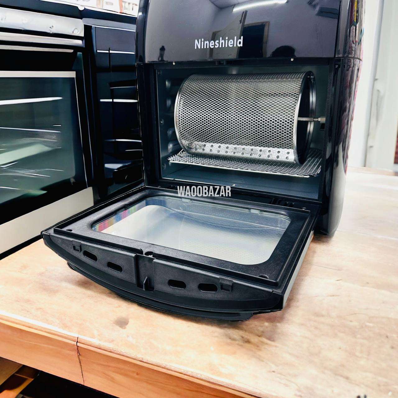 NineShield Chef Hot Air Fryer | Digital Touch Panel | 1000 Watt