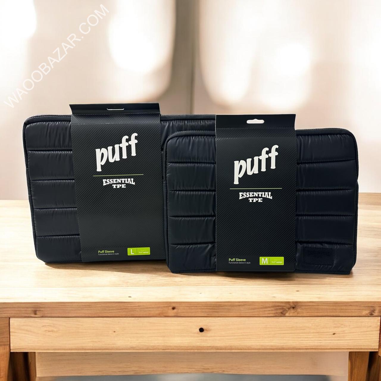 Puff Essential Laptop Sleeve | Shockproof & Water-Resistant | Puff Edition (13.3” & 15.4”)