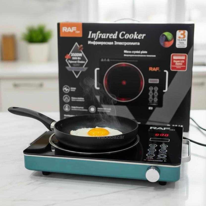 RAF Ceramic Stove | Infrared Induction | 3500 Watts