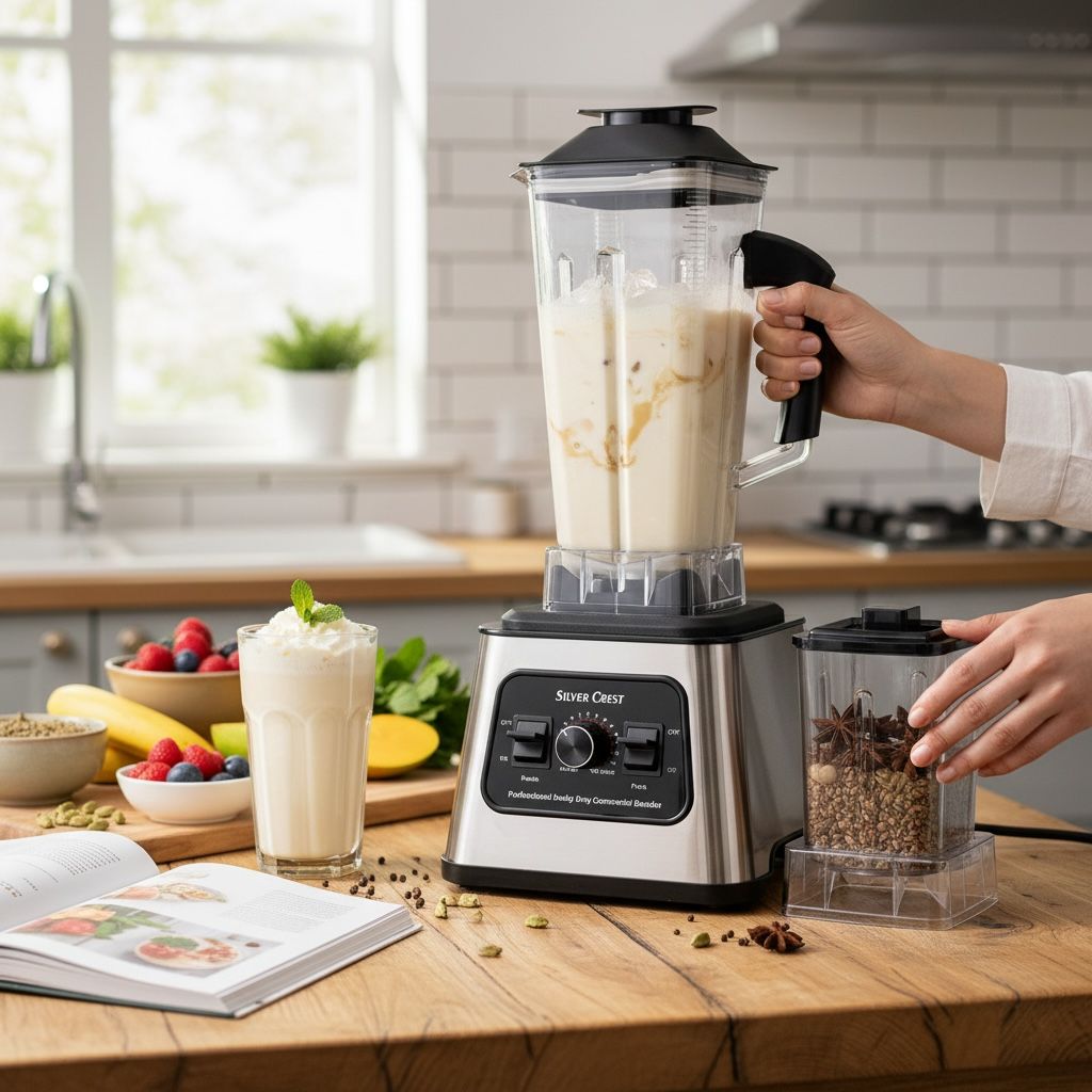 SilverCrest Blender Grinder | Metallic Series