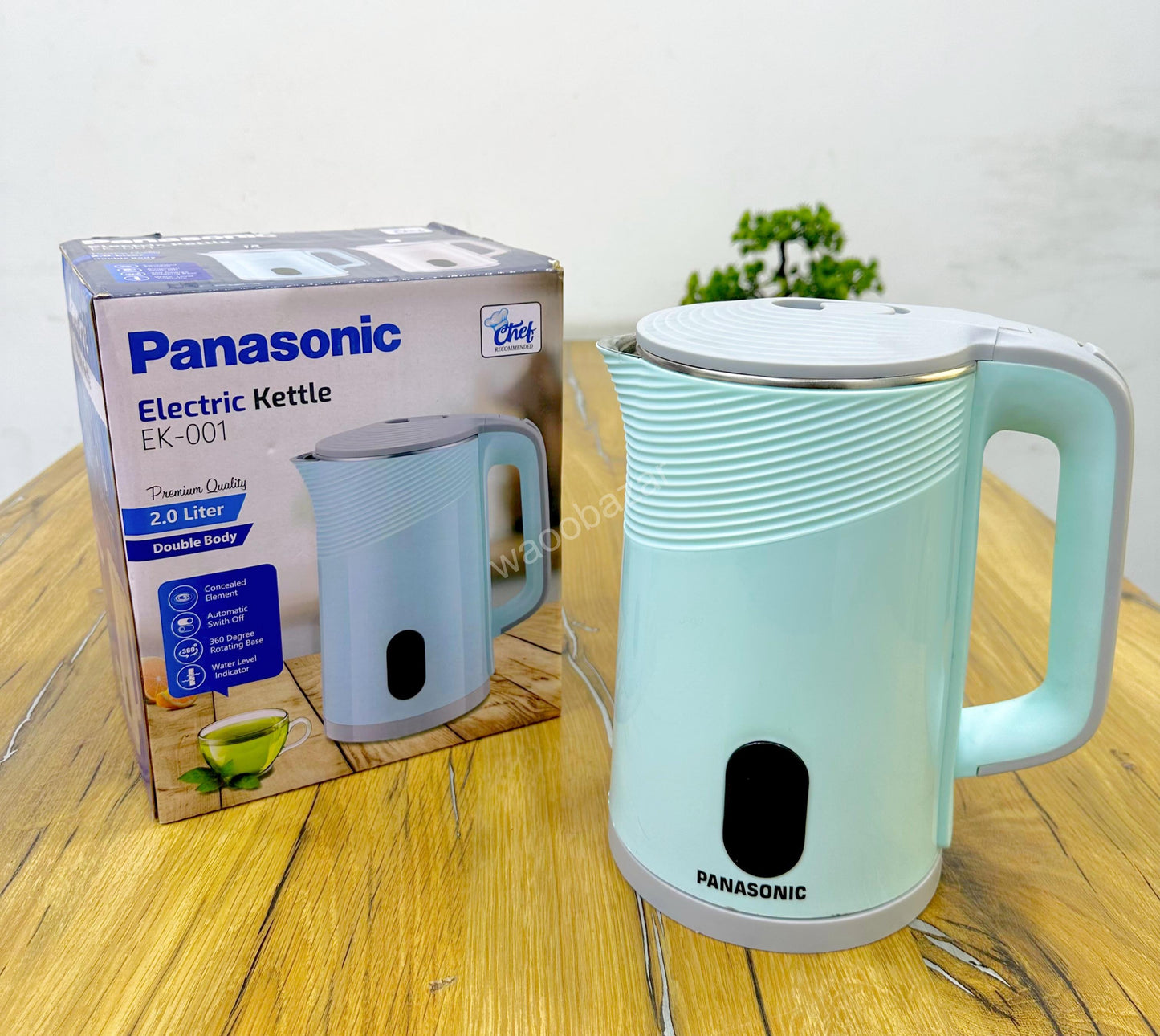 Stainless Steel Electric Kettle 2L | Safe, Fast, and Stylish