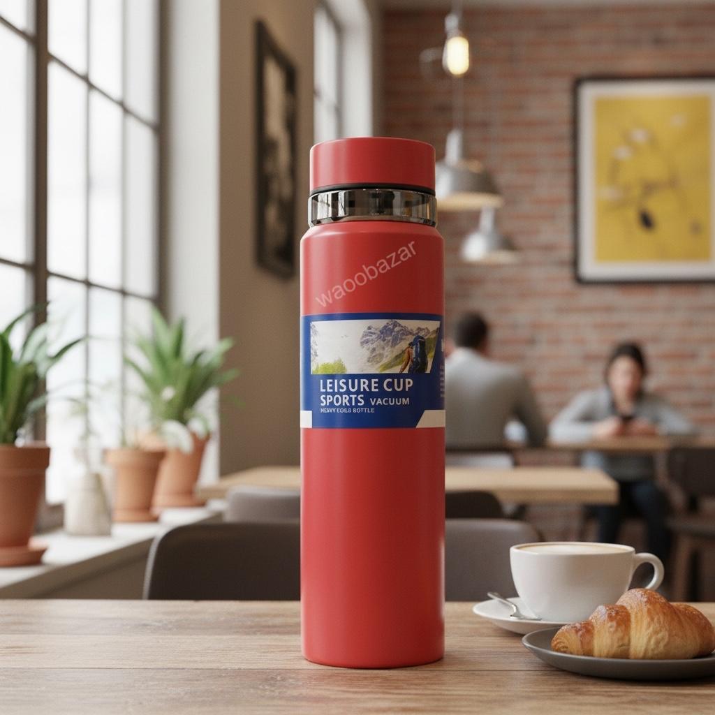 Stainless Steel Vacuum Sports Bottle | Vacuum Sports Fashion Cup 1000 ML