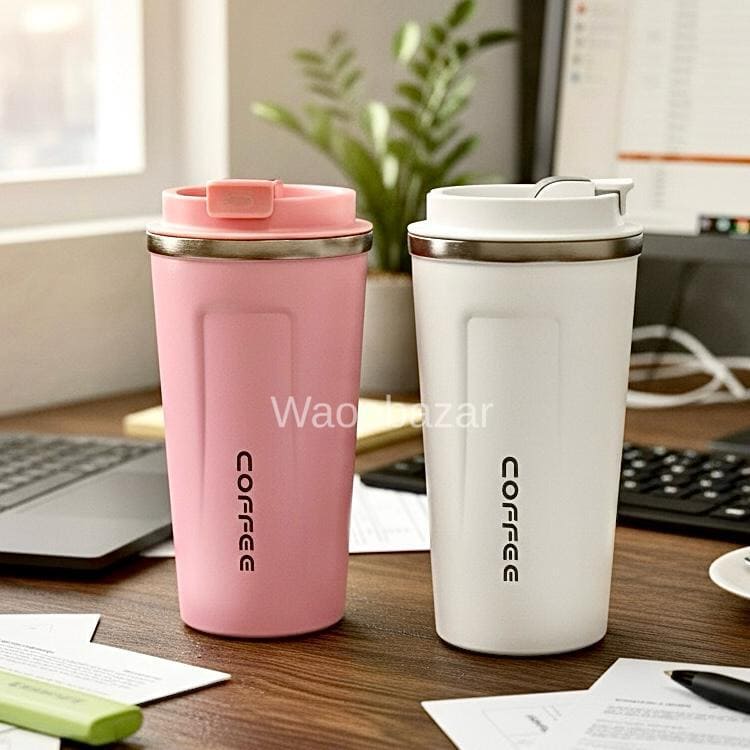 Stainless Steel Vacuum Mug – Hot & Cold | Office Mug | Travel Cup