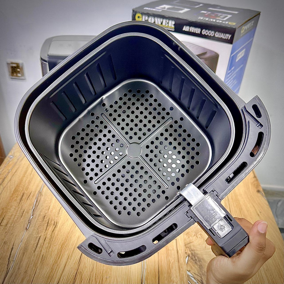 GPOWER 11 Liter Large Air Fryer | Digital Touch Panel | Oil-Free Fry, Roast & Bake | GP-1011