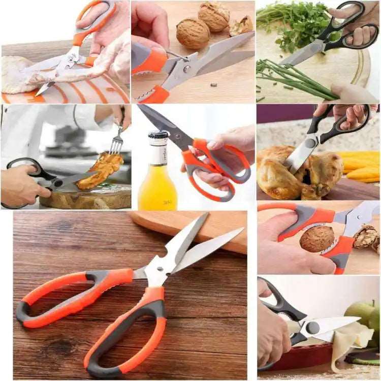 Multipurpose 3 in 1 Kitchen Scissors | Meat Strong shear