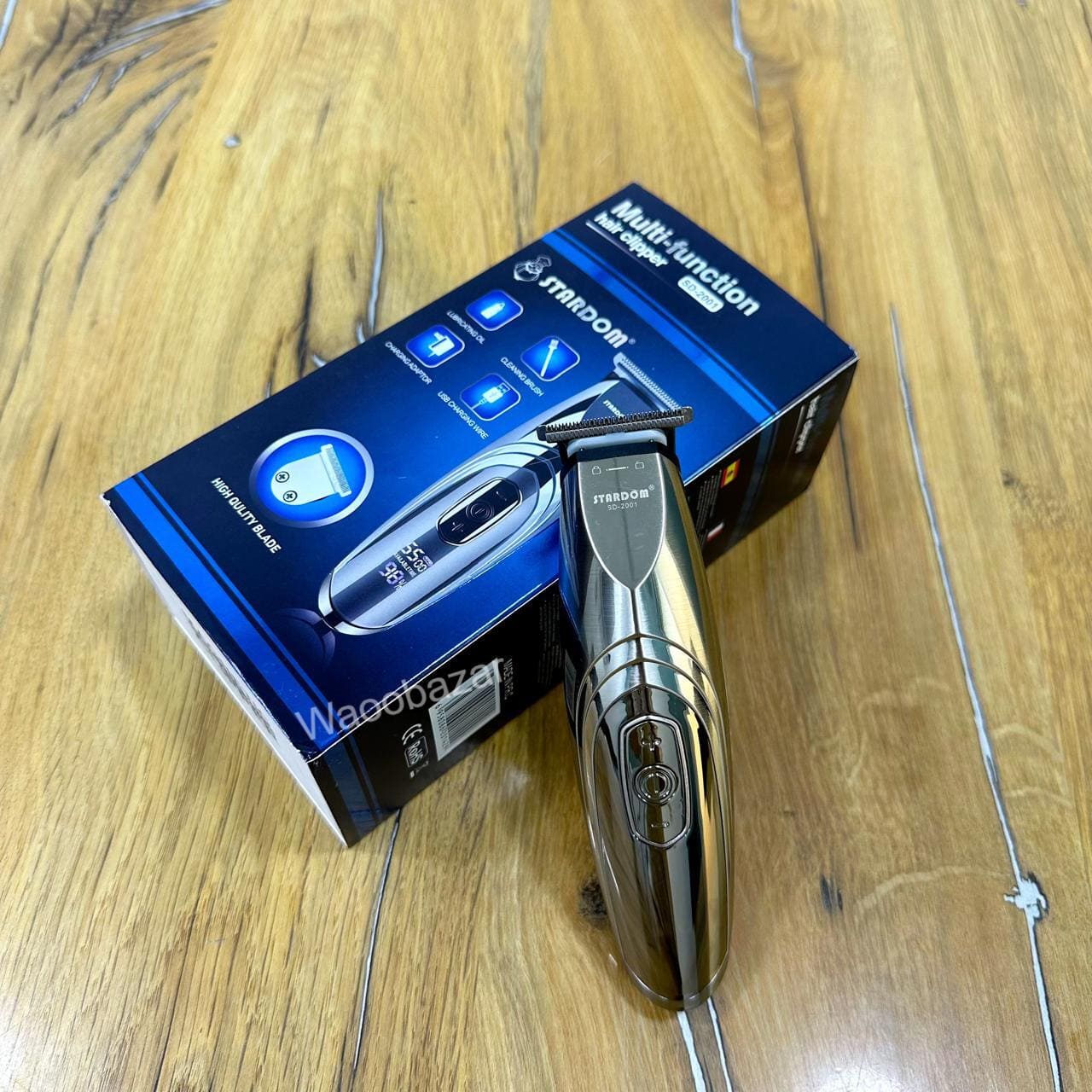 Stardom SD-2001 Multi-Function Hair Clipper | Carbon Steel Cutter