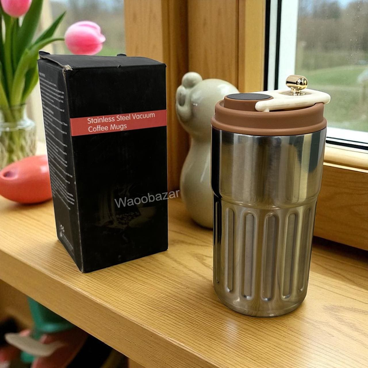 Stainless Steel Vacuum Coffee Mug – Hot & Cold | Travel Cup