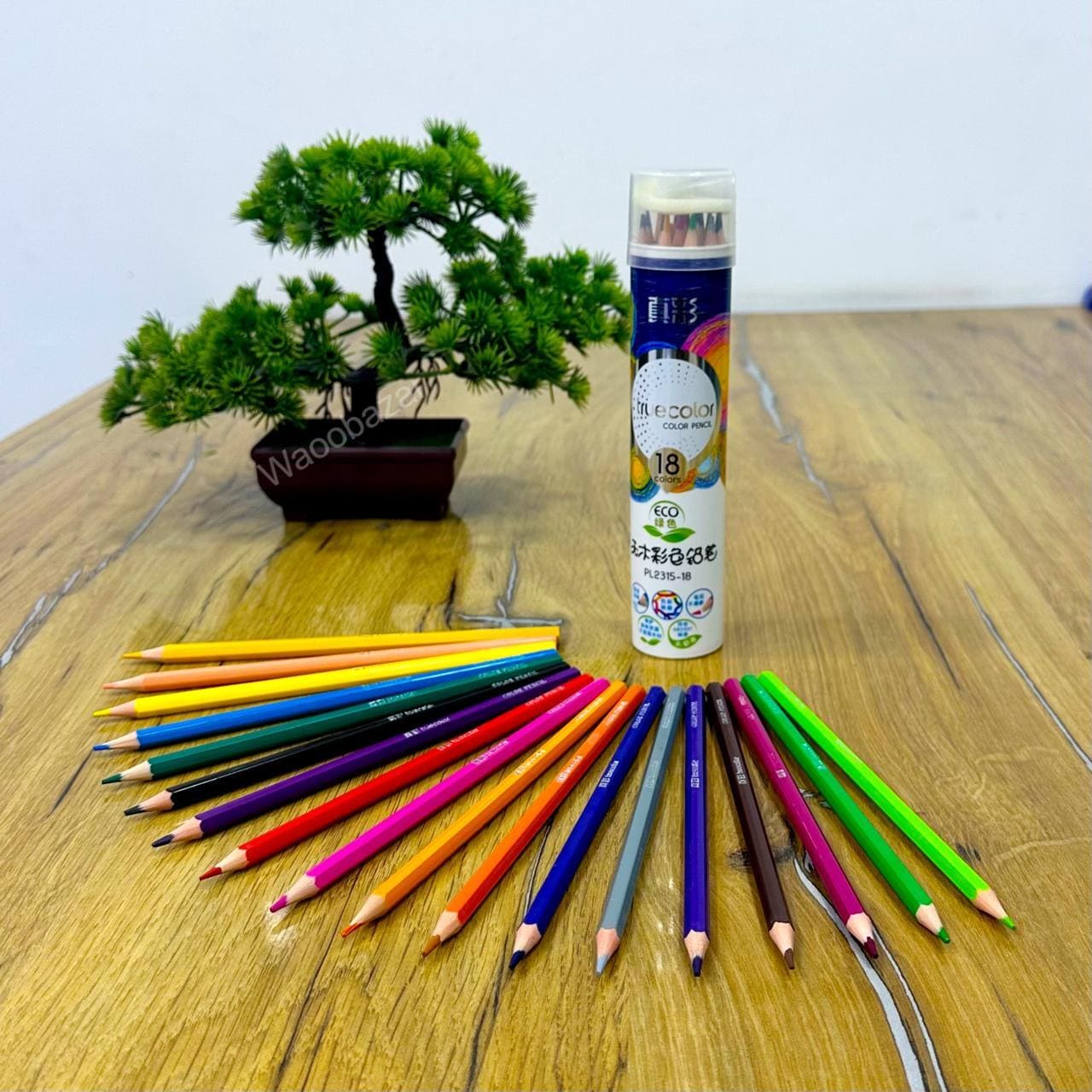 True Color Pencil Set | 18 Vibrant Colors