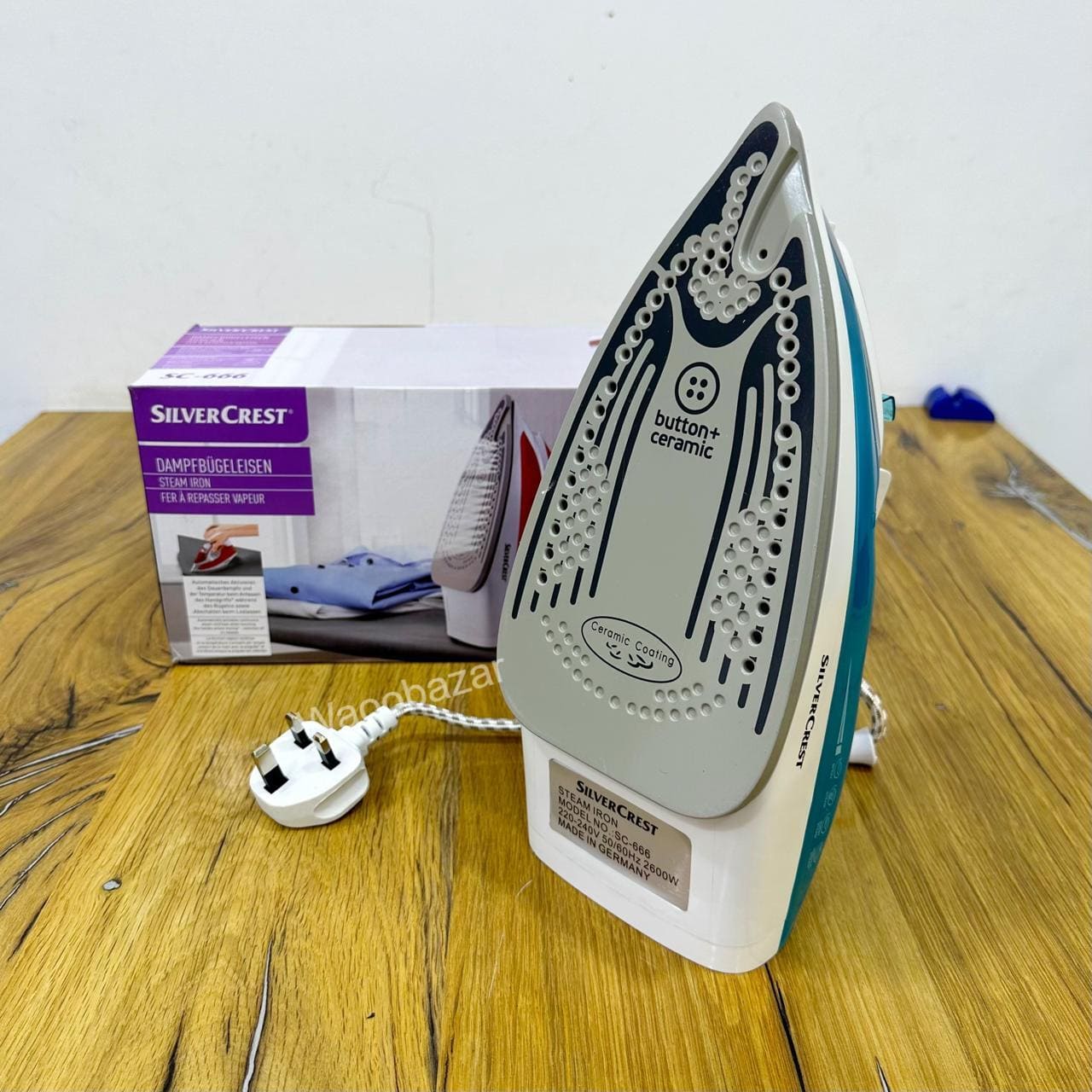 Silver Crest Steam Iron | Garment Steamer | 2600W