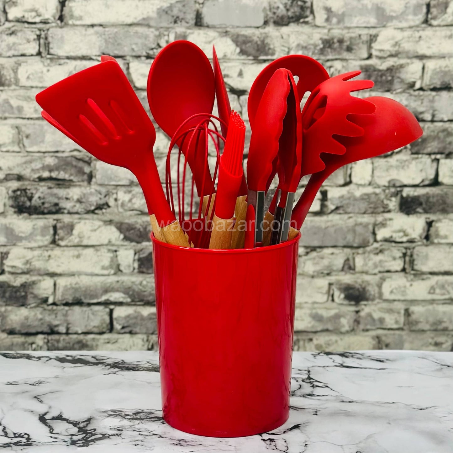 12 Pcs Silicone Utensils Set | Kitchen Cooking Set | Spoons set