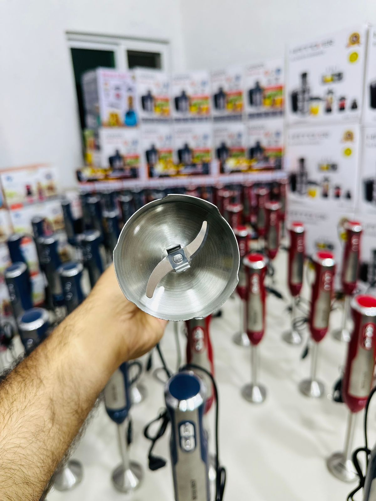 Silvercrest Lot Hand Blender | 700 Watts | 4 Blades  | Best for Haleem Saag