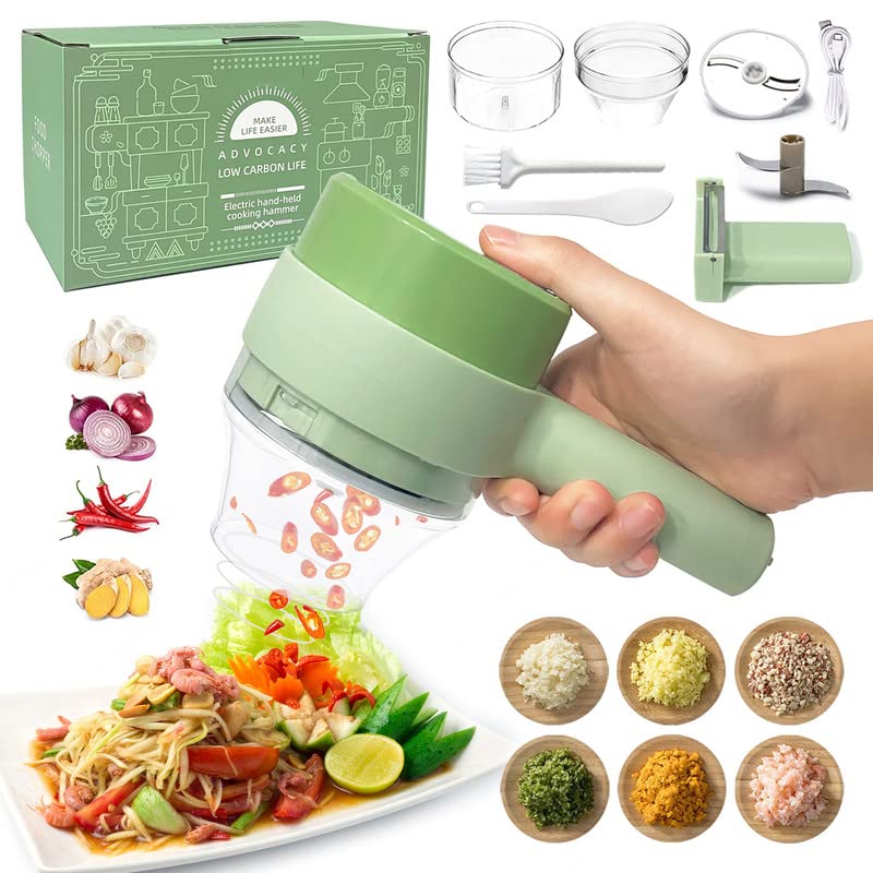 Rechargeable Electric Vegetable Cutter | Vegetable Chopper