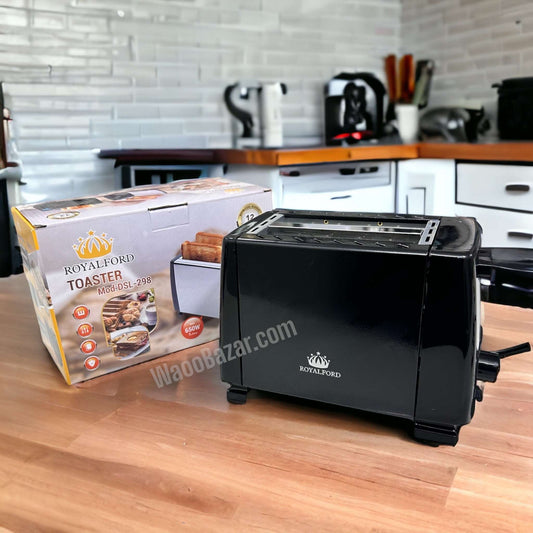 Royal Ford Toaster | 2 Slice Portable Toaster