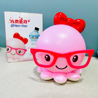 Adorable Octopus Night Light | USB Cartoon Lamp for Kids’ Bedroom