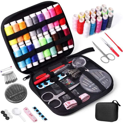 All-in-One Sewing Kit |  24-Color Threads, Needle And Thread Kit |  130 Pieces