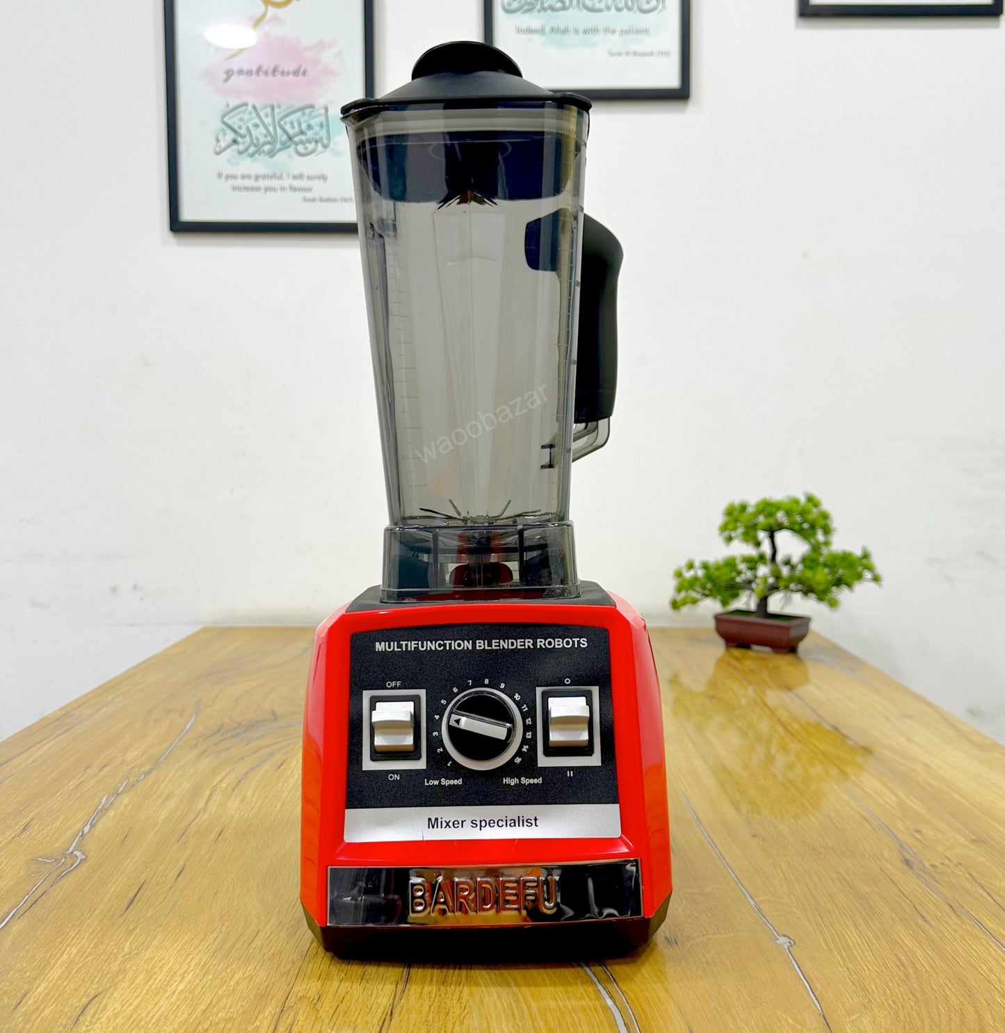 BARDEFU 3-in-1 Food Processor | Blender, Chopper & Grinder | 9500W