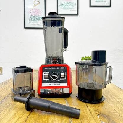 BARDEFU Electric Blender | 3-in-1 | Blender, Chopper & Grinder