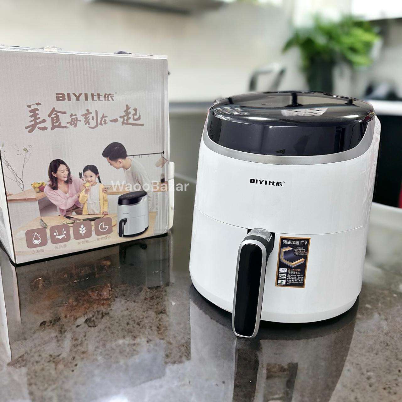 BIYI Hot Air Fryer | Digital Display Touch Pannel