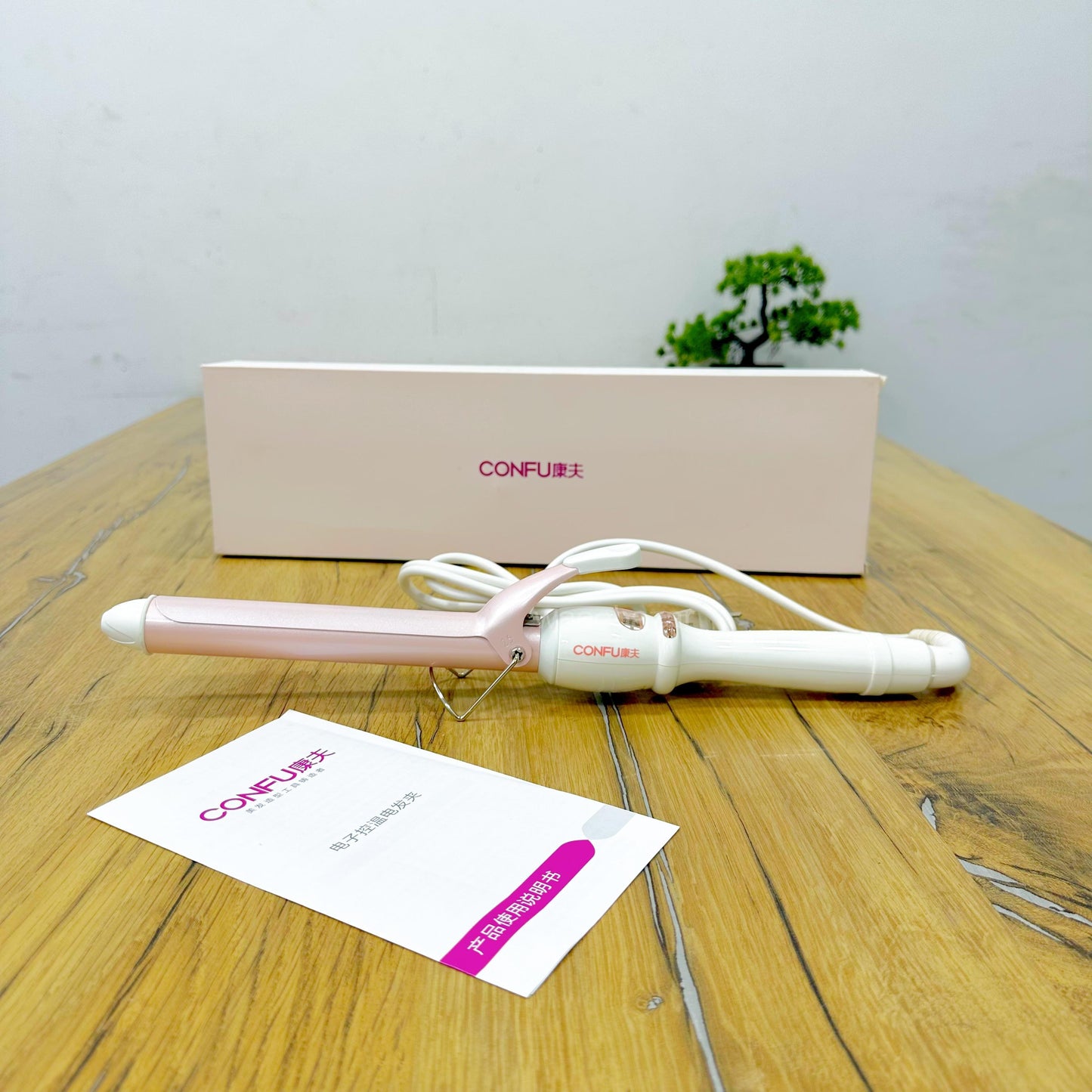 CONFU Ceramic Hair Curler | Curling Iron