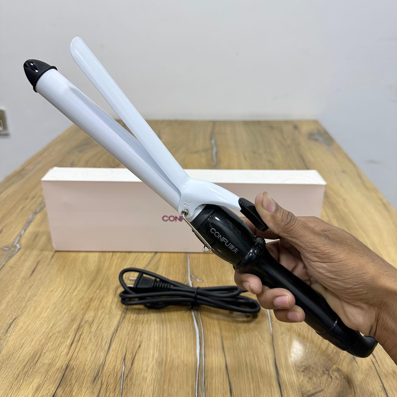 CONFU Curling Iron KF-482 | Professional Ceramic Coated Curling Iron