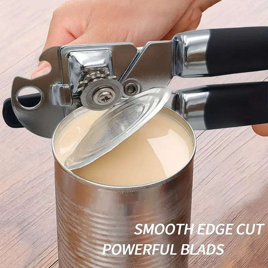 Can Opener | Hand Held Can Opener With Soft Touch Handle