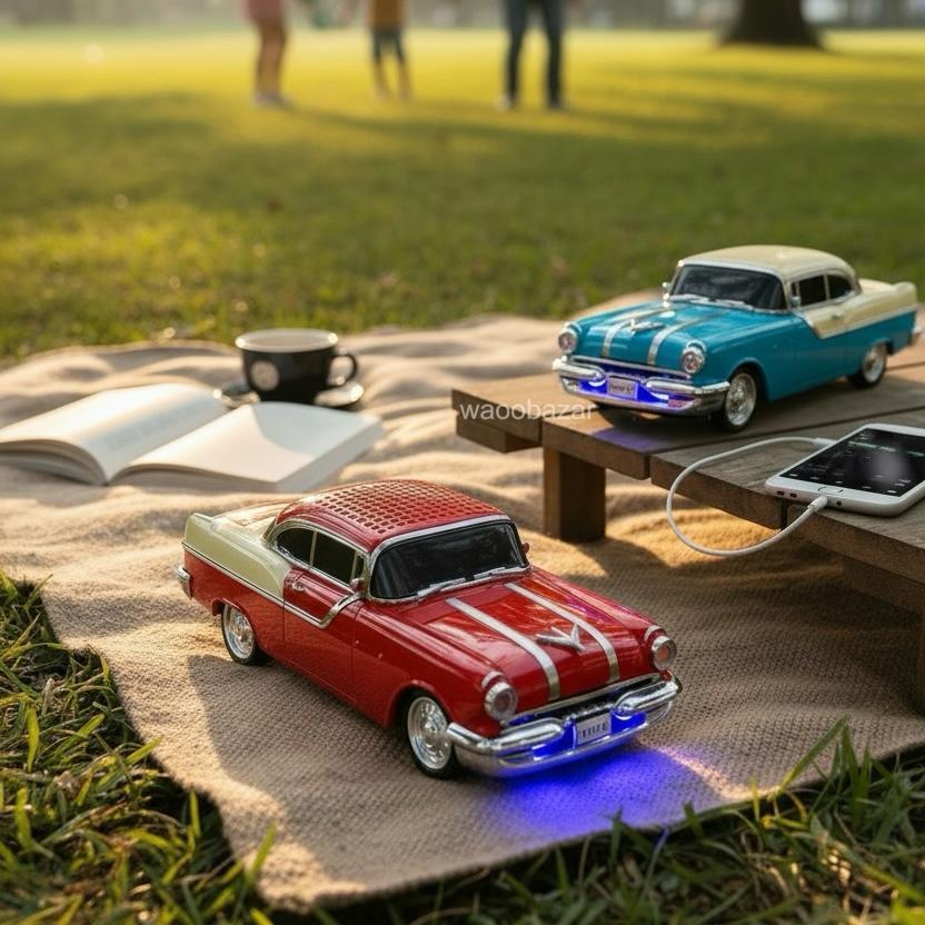 Classic Car Bluetooth Speaker | Portable Music Player | WS-598