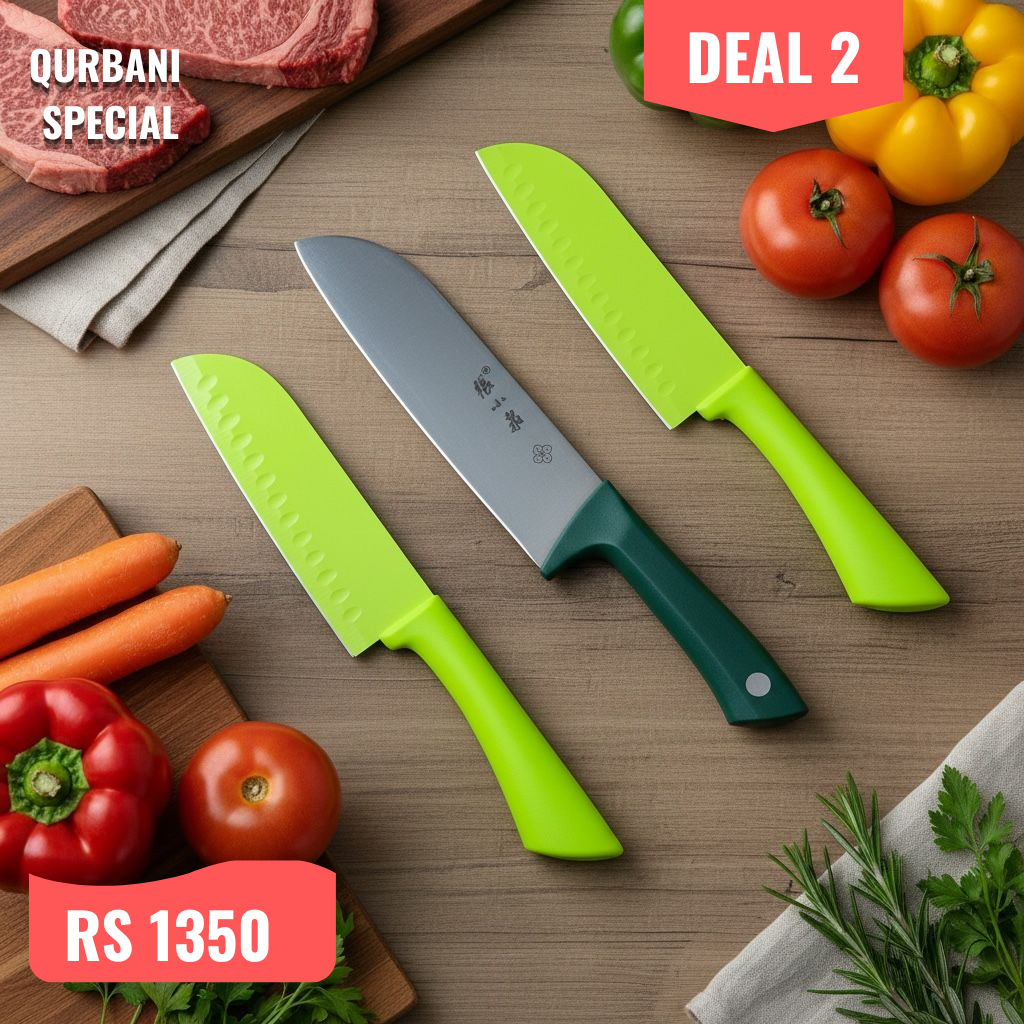 Premium Japanese Knifes Collection | 3-Piece Deal | Chef Knife