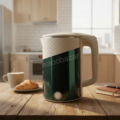Electric Kettle - 2L | Stainless Steel | Fast Boil & Durable Design