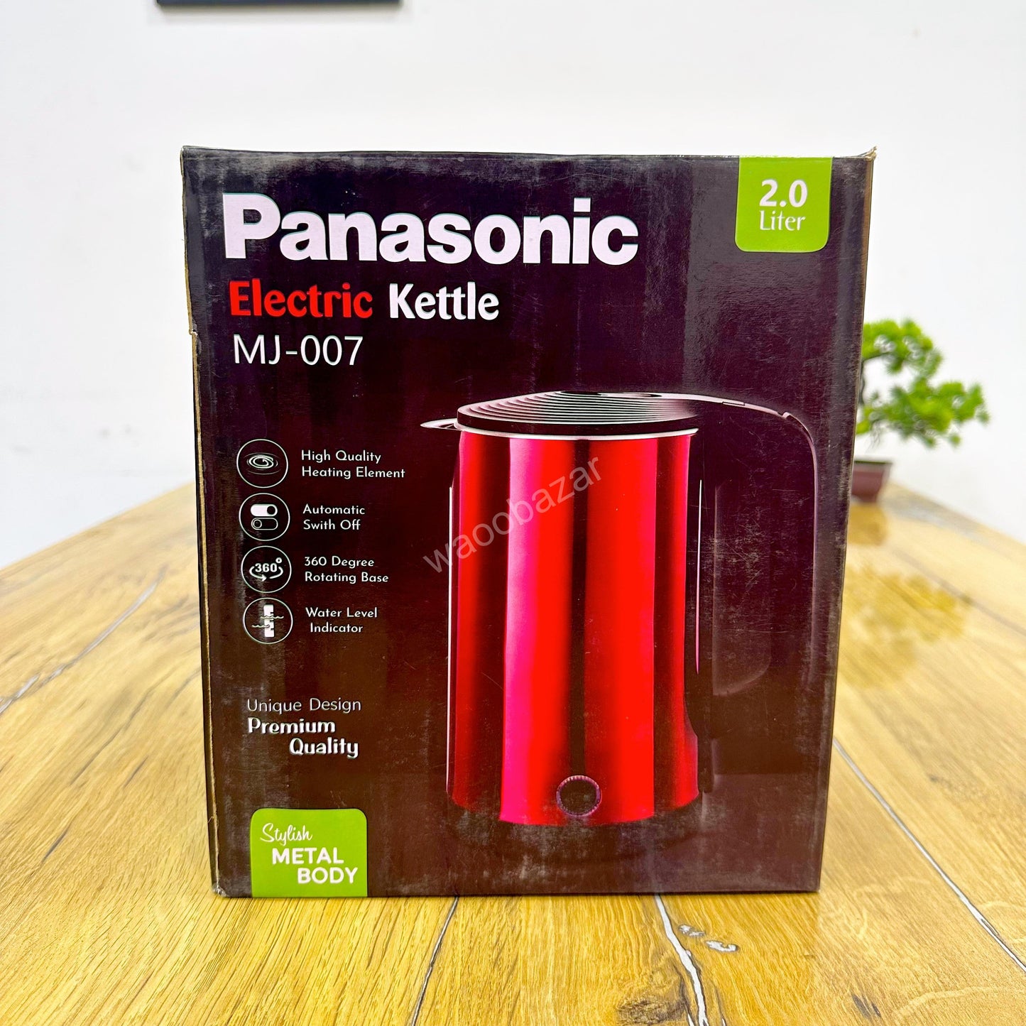 Electric Kettle - 2 Liter Large Capacity | Powerful Quick Boiling Kettle