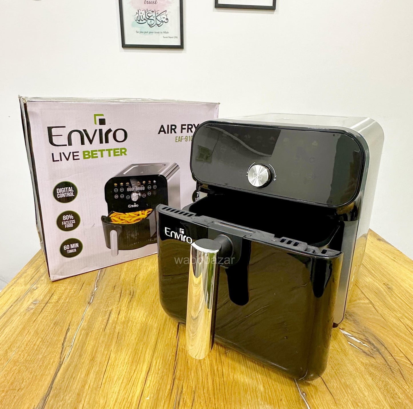Enviro Digital Air Fryer 1600W | Quick, Healthy & Crispy Cooking