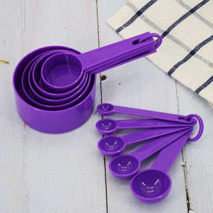 Baking 10 Pieces Measuring Spoons set | Measuring Cups set