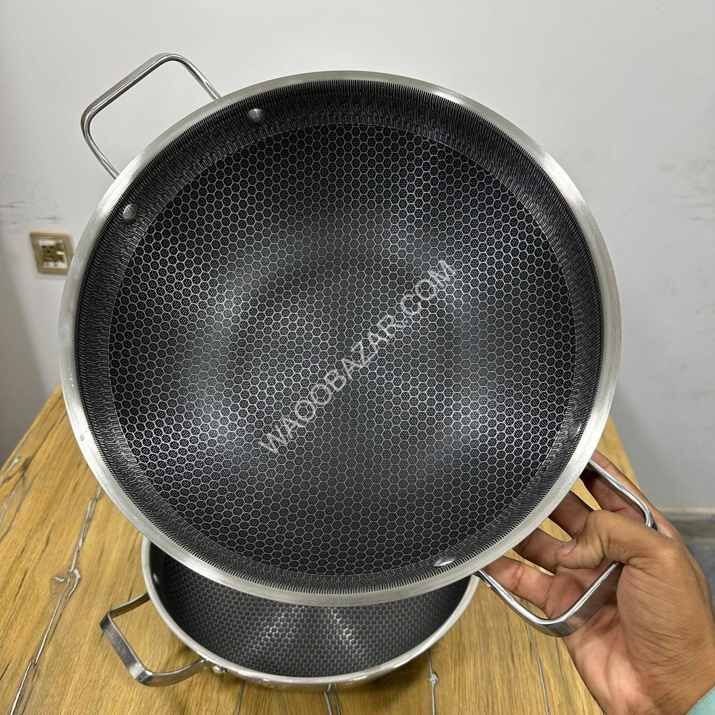 Germany Lot - HoneyComb Laser Coated Karahi