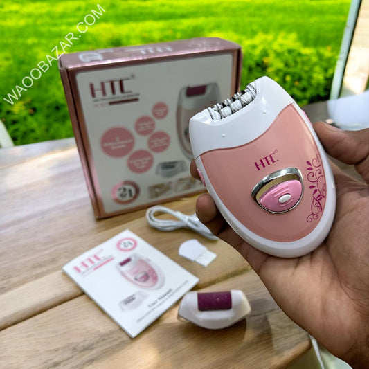 HTC Lady Epilator HL-022 | Lady Shaver | Callus Remover 2 in 1