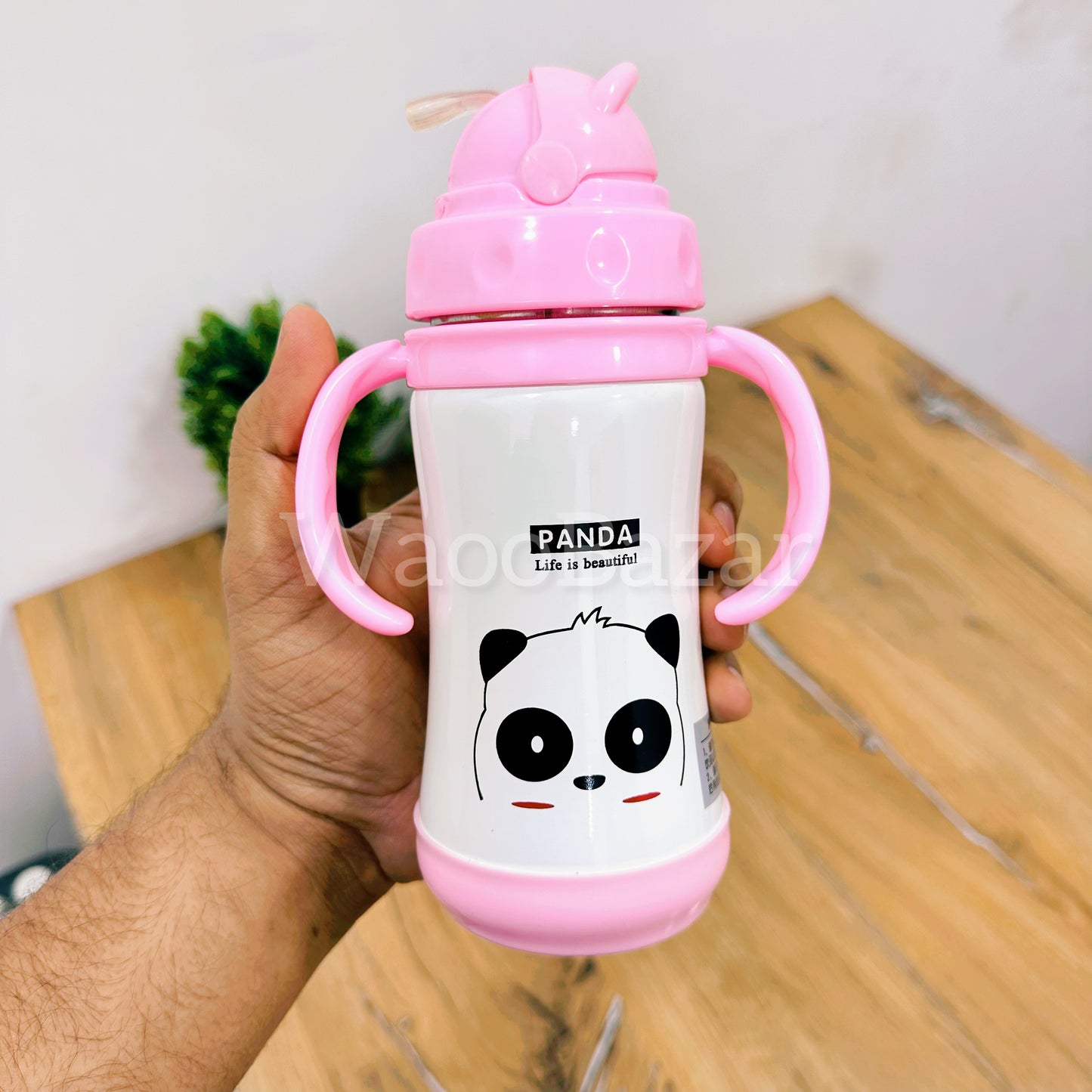 Panda Insulated Feeder and Bottle | 2 in 1 | 300 ml