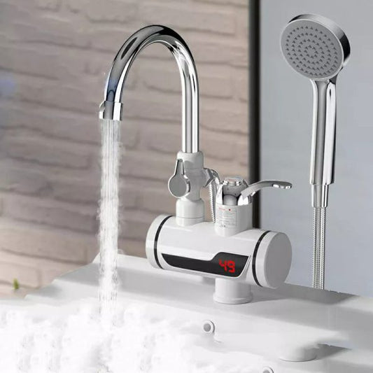 Instant Hot Water | Electric Geyser Tap & Shower | Digital Display