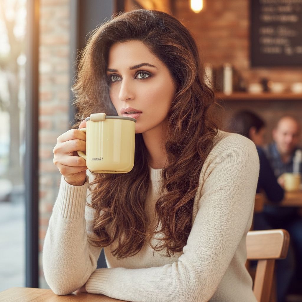 Japanese Mug | Mosh latte Mug | 430 ML | Stainless Steel