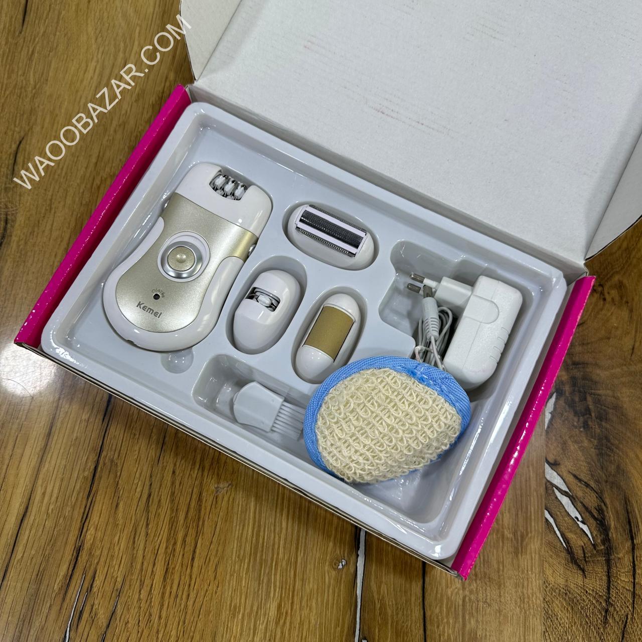 KEMEI Imported Epilator | 4 in 1 Lady Shaver