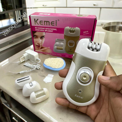 KEMEI Imported Epilator | 4 in 1 Lady Shaver