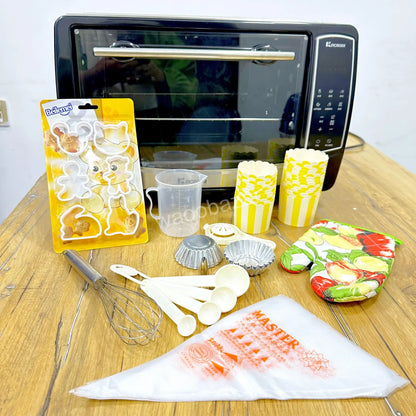 KERONG Electric Oven | Extra large Size  | Multi-Function Oven - 30 Litter Large Size