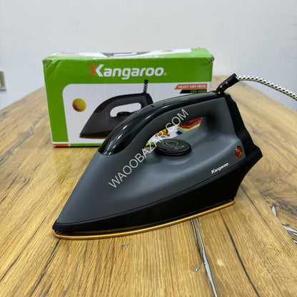 Kangaroo Heavy Dry Iron |  1200 Watt | SSG-1414 | Ceramic Sole Plate