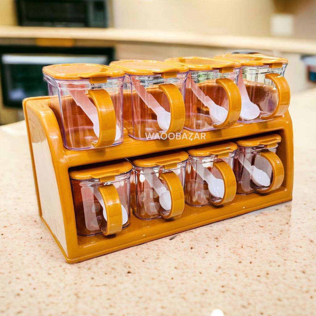 LAVENNA Spice Rack Set | 8 Pcs