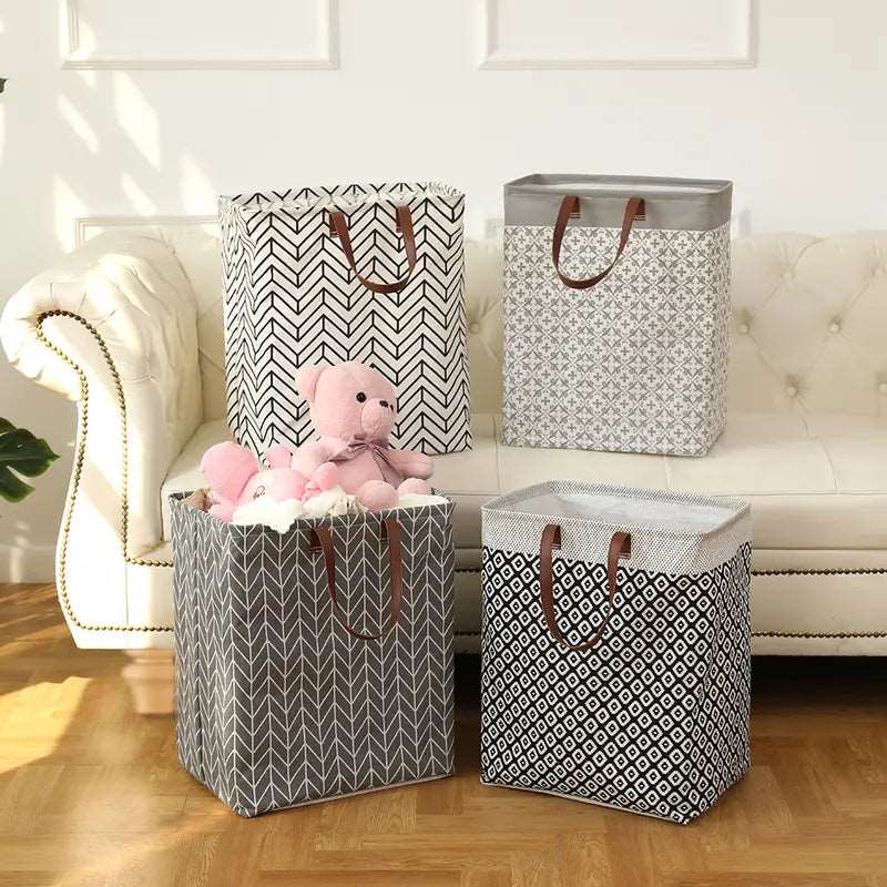 Laundry Baskets |  Dirty Clothes Storage Hamper With Long Handles
