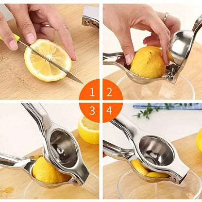 Lemon Squeezer | Stainless Steel Lemon Presser | Heavy Duty