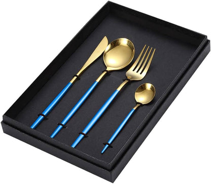 Luxury 4 Piece Cutlery Set | Stainless Steel