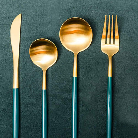 Luxury 4 Piece Cutlery Set | Stainless Steel